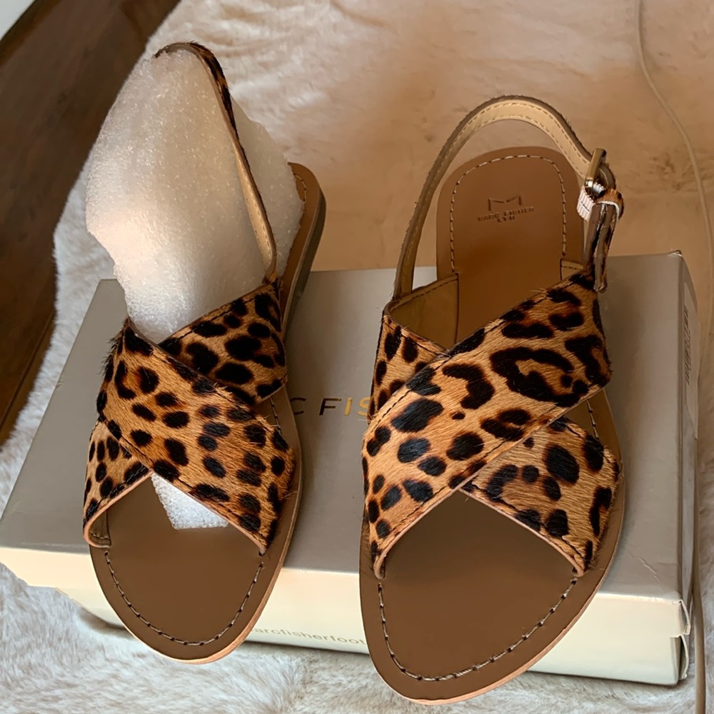 Brand MARC FISHER COLOR LIGHT BROWN SANDALS SIZE 6.5 M